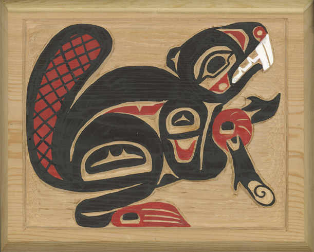Beaver Carving