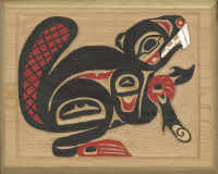 Beaver Carving