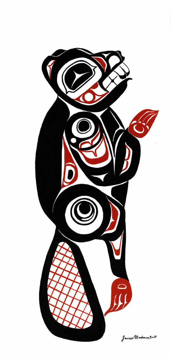 Beaver Standing