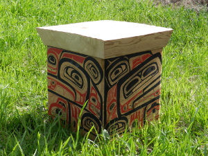 Smithers Secondary School Bentwood Box