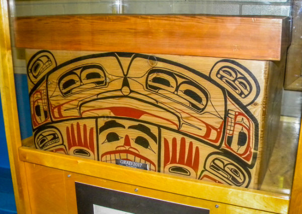 Smithers Secondary School Bentwood Box