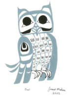 Blue Grey Owl