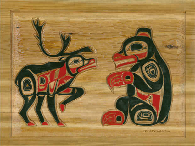 Caribou and Bear