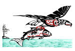 Eagle and Open Water